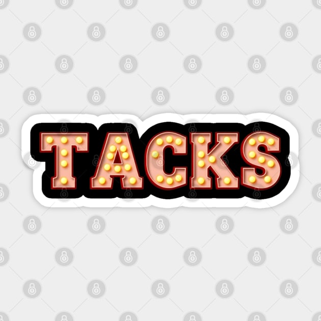 Tacks Ccm Sticker by Creatifly Graphic Tees